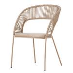 Chaise Aurigo Tissu / Métal - Beige