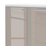 Schoenenkast Alavere VI Taupe/wit