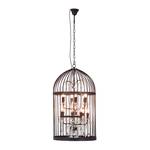 Hängeleuchte Cage Chandelier Eisen/Glas - Durchmesser: 40 cm