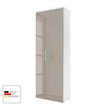 Armoire murale Alavere Taupe / Blanc