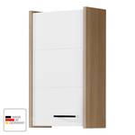 Armoire suspendue Kayo Imitation pin/Blanc mat