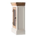 Armoire suspendue Newhaven Manguier partiellement massif - Manguier / Blanc