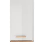 Armoire suspendue Quickset 923 I Blanc / Imitation chêne Riviera