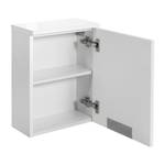 Armoire suspendue Romana Blanc brillant - Blanc brillant