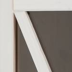 Armoire suspendue Senna I Pin massif - Blanc / Havanna