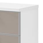 Schoenenkast Alavere VII Taupe/wit