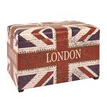 Sitztruhe Union Jack Vintage Kunstleder