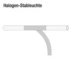 Halogeenlamp Corsica Metaal - Plastic - 19 x 6 x 17 cm