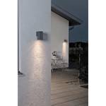 Halogeen wandlamp Monza aluminium/glas 1 lichtbron