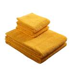 Set di asciugamani PURE (4 pezzi) Giallo