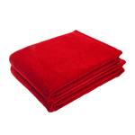 Handtuch-Set PURE (2-teilig) 100% Baumwolle - Rot