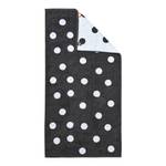 Handtuchset Day Dots (4-teilig) Baumwollstoff - Alpinweiß / Anthrazit