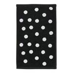 Handtuchset Day Dots (4-teilig) Baumwollstoff - Weiß / Schwarz