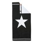 Set handdoeken Day One Star I (4-delig) katoen - Wit/zwart