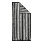 Set handdoeken Day Stripes II (4-delig) katoen - Wit/zwart