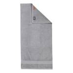 Set de 4 serviettes de toilette Deluxe Étoffe de coton - Gris lumineux