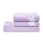 Serviette de toilette Etler (3 éléments) Coton - Lilas