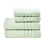 Serviette de toilette Pigi (4 éléments) Coton - Menthe