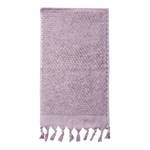 Serviette de toilette Prov Honeycomb II Étoffe de coton - Lavande