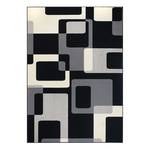 Tapis Retro Gris / Noir - 80 x 150 cm