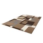 Tapis Retro Marron / Beige - 80 x 150 cm