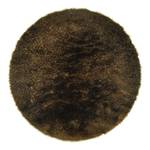 Tapijt Cuneco I bruin - diameter: 80cm