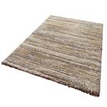 Tapis Granite Fibres synthétiques - Marron - 80 x 150 cm