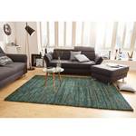 Tapis Chic Fibres synthétiques - Vert foncé - 120 x 170 cm