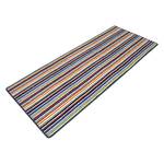 Tappeto lungo stripes Multicolore - Tessile - 66 x 300 cm