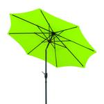 Parasol Harlem 270 Aluminium / Polyester Anthracite Vert pomme