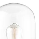 Tafellamp Manola glas/metaal - 1 lichtbron - Chrome