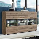 Highboard Adorno San Remo Eiche Dekor/Schiefer Dekor