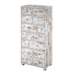 Highboard Danu Eiche Panama Dekor/Bunt - Eiche Antik Dekor