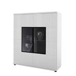 Buffet Corana 2 portes - Blanc brillant - Sans éclairage