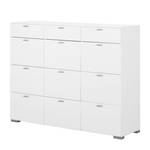 Commode Gallery 150cm - 12 lades - wit