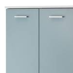 Armoire midi Lumo II Blanc / Bleu colombe