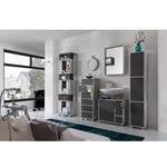 Credenza Lund Grigio basalto Woodstripe III