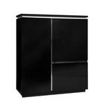 Buffet haut Oceano I Noir / Chrome