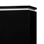 Highboard Electra II Schwarz / Chrom