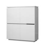 Highboard Oceano II Wit/chroomkleurig