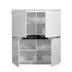 Highboard Oceano II Wit/chroomkleurig