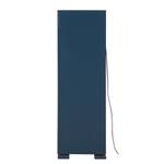 Highboard Palermo Donkerblauw/Walnoothouten