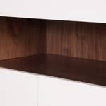 Highboard Palermo Weiß / Walnuss