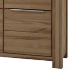 Highboard Pia II geolied massief wild eikenhout - Zonder verlichting