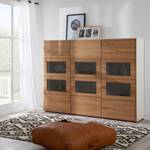 Highboard Solano I Knoesteikenhout/wit - Zonder verlichting