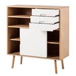 Sideboard Verwood II Weiß - Holzwerkstoff - 100 x 108 x 40 cm