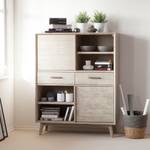 Highboard Yomo deels massief acaciahout