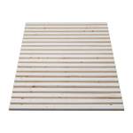 Sommier enroulable Burbia II Beige - Bois massif - 90 x 1.8 x 200 cm