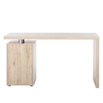 Bureau Apuela San Remo eikenhouten look/hoogglans wit