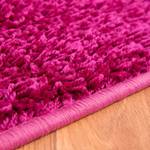 Tapis épais shaggy Amarillo Rose foncé - 60 x 120 cm